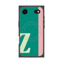 プレミアムスクエアケース with MagSafe［ オリジナル - initial color line - Z green ］