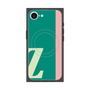 プレミアムスクエアケース with MagSafe［ オリジナル - initial color line - Z green ］