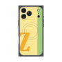 プレミアムスクエアケース with MagSafe［ オリジナル - initial color line - Z yellow ］