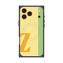プレミアムスクエアケース with MagSafe［ オリジナル - initial color line - Z yellow ］