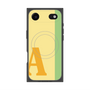 プレミアムスクエアケース with MagSafe［ オリジナル - initial color line - A yellow ］