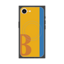 プレミアムスクエアケース with MagSafe［ オリジナル - initial color line - B orange ］