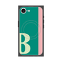 プレミアムスクエアケース with MagSafe［ オリジナル - initial color line - B green ］
