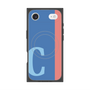 プレミアムスクエアケース with MagSafe［ オリジナル - initial color line - C blue ］