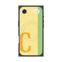 プレミアムスクエアケース with MagSafe［ オリジナル - initial color line - C yellow ］