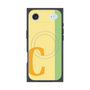 プレミアムスクエアケース with MagSafe［ オリジナル - initial color line - C yellow ］