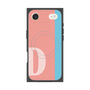 プレミアムスクエアケース with MagSafe［ オリジナル - initial color line - D pink ］