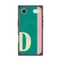 プレミアムスクエアケース with MagSafe［ オリジナル - initial color line - D green ］