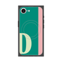 プレミアムスクエアケース with MagSafe［ オリジナル - initial color line - D green ］