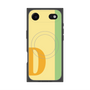 プレミアムスクエアケース with MagSafe［ オリジナル - initial color line - D yellow ］