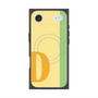 プレミアムスクエアケース with MagSafe［ オリジナル - initial color line - D yellow ］