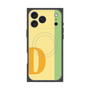 プレミアムスクエアケース with MagSafe［ オリジナル - initial color line - D yellow ］