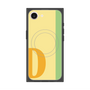 プレミアムスクエアケース with MagSafe［ オリジナル - initial color line - D yellow ］