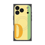 プレミアムスクエアケース with MagSafe［ オリジナル - initial color line - D yellow ］