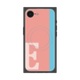 プレミアムスクエアケース with MagSafe［ オリジナル - initial color line - E pink ］