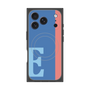 プレミアムスクエアケース with MagSafe［ オリジナル - initial color line - E blue ］