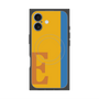 プレミアムスクエアケース with MagSafe［ オリジナル - initial color line - E orange ］