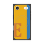 プレミアムスクエアケース with MagSafe［ オリジナル - initial color line - E orange ］