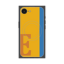 プレミアムスクエアケース with MagSafe［ オリジナル - initial color line - E orange ］
