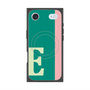プレミアムスクエアケース with MagSafe［ オリジナル - initial color line - E green ］