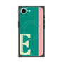プレミアムスクエアケース with MagSafe［ オリジナル - initial color line - E green ］
