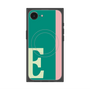 プレミアムスクエアケース with MagSafe［ オリジナル - initial color line - E green ］