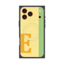 プレミアムスクエアケース with MagSafe［ オリジナル - initial color line - E yellow ］