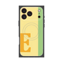 プレミアムスクエアケース with MagSafe［ オリジナル - initial color line - E yellow ］