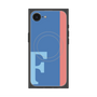 プレミアムスクエアケース with MagSafe［ オリジナル - initial color line - F blue ］