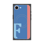 プレミアムスクエアケース with MagSafe［ オリジナル - initial color line - F blue ］