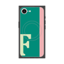プレミアムスクエアケース with MagSafe［ オリジナル - initial color line - F green ］