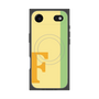 プレミアムスクエアケース with MagSafe［ オリジナル - initial color line - F yellow ］