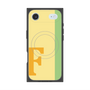 プレミアムスクエアケース with MagSafe［ オリジナル - initial color line - F yellow ］