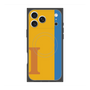 プレミアムスクエアケース with MagSafe［ オリジナル - initial color line - I orange ］