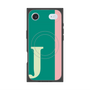プレミアムスクエアケース with MagSafe［ オリジナル - initial color line - J green ］