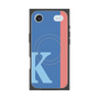 プレミアムスクエアケース with MagSafe［ オリジナル - initial color line - K blue ］