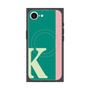 プレミアムスクエアケース with MagSafe［ オリジナル - initial color line - K green ］