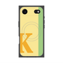 プレミアムスクエアケース with MagSafe［ オリジナル - initial color line - K yellow ］