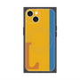 プレミアムスクエアケース with MagSafe［ オリジナル - initial color line - L orange ］
