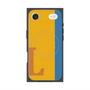 プレミアムスクエアケース with MagSafe［ オリジナル - initial color line - L orange ］