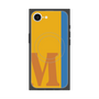 プレミアムスクエアケース with MagSafe［ オリジナル - initial color line - M orange ］