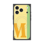 プレミアムスクエアケース with MagSafe［ オリジナル - initial color line - M yellow ］
