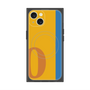 プレミアムスクエアケース with MagSafe［ オリジナル - initial color line - O orange ］