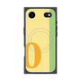 プレミアムスクエアケース with MagSafe［ オリジナル - initial color line - O yellow ］