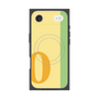 プレミアムスクエアケース with MagSafe［ オリジナル - initial color line - O yellow ］