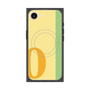 プレミアムスクエアケース with MagSafe［ オリジナル - initial color line - O yellow ］
