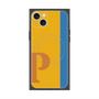 プレミアムスクエアケース with MagSafe［ オリジナル - initial color line - P orange ］