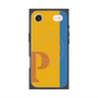 プレミアムスクエアケース with MagSafe［ オリジナル - initial color line - P orange ］