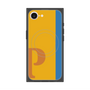 プレミアムスクエアケース with MagSafe［ オリジナル - initial color line - P orange ］