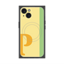 プレミアムスクエアケース with MagSafe［ オリジナル - initial color line - P yellow ］